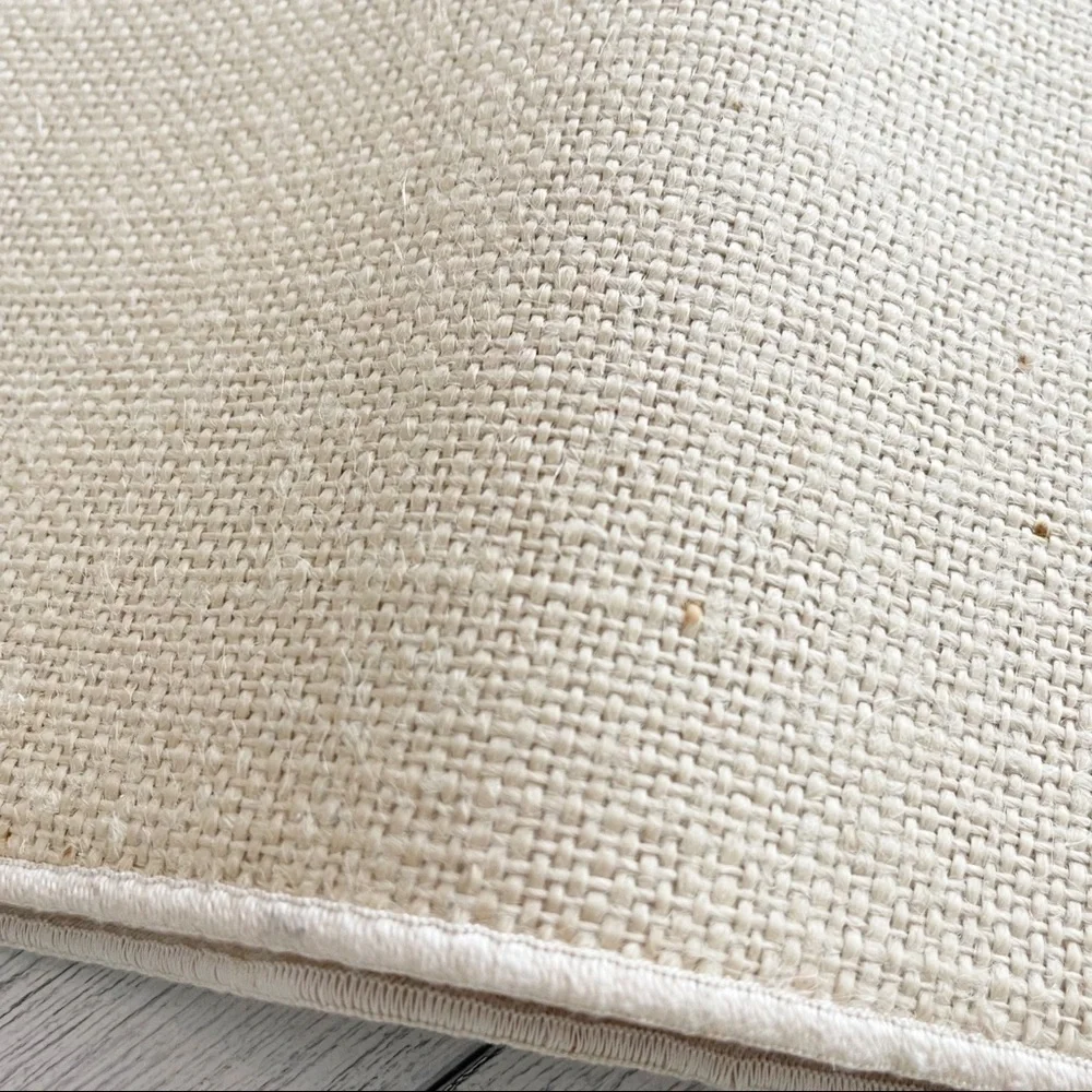 Vintage mcm burlap